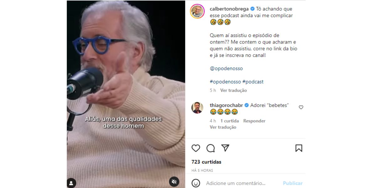 Leão Lobo no Podcast de Carlos Alberto de Nóbrega