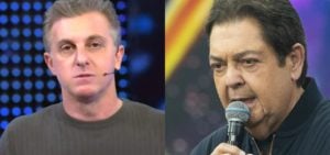 Luciano Huck falou sobre Faustão durante o último Domingão da Globo- Foto: Montagem/TV Foco