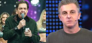 Luciano Huck homenageou Faustão na última edição do Domingão na Globo- Foto: Montagem/TV Foco