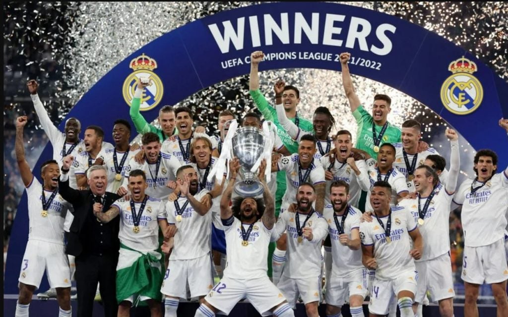 Real Madri foi o último vencedor da Liga dos Campeões e o SBT venceu a Globo no Ibope