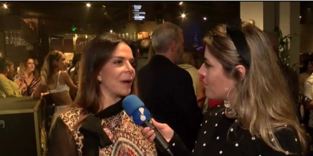 Sula Miranda em entrevista ao TV Fama, na RedeTV (Reprodução: RedeTV)