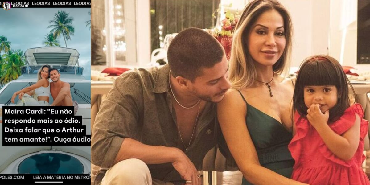 Leo dias postou em seu Instagram o áudio da entrevista de Maíra Cardi (Reprodução: Instagram)