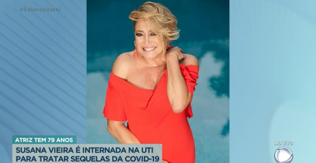 Susana Vieira foi um dos principais assuntos do Balanço Geral Susana Vieira foi um dos principais assuntos do Balanço Geral