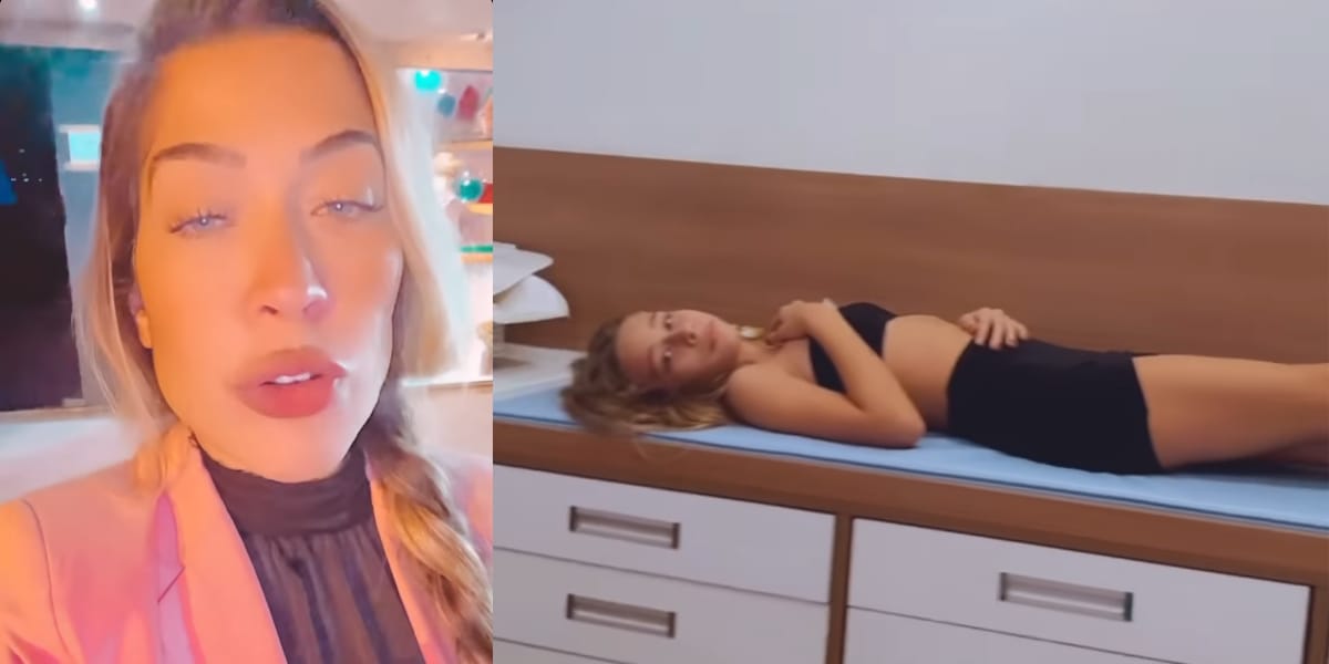 Renata Muller mostra situação de Sophia em hospital e atualiza a situação (Reprodução: Instagram)