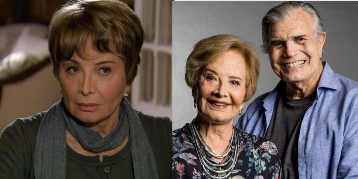 Glória Menezes e Tarcísio Meira (Reprodução: Montagem TV Foco