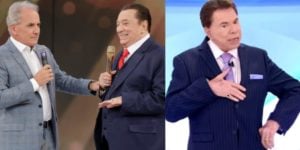 Otávio Mesquita participou do programa do Raul Gil e nome de Silvio Santos foi citado (Reprodução: Montagem TV Foco)