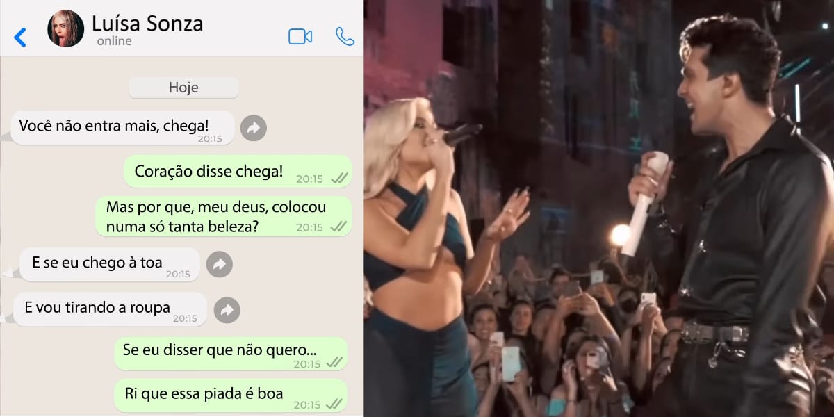Luan Santana e Luísa Sonza lançam músicas juntos (Reprodução: Instagram)