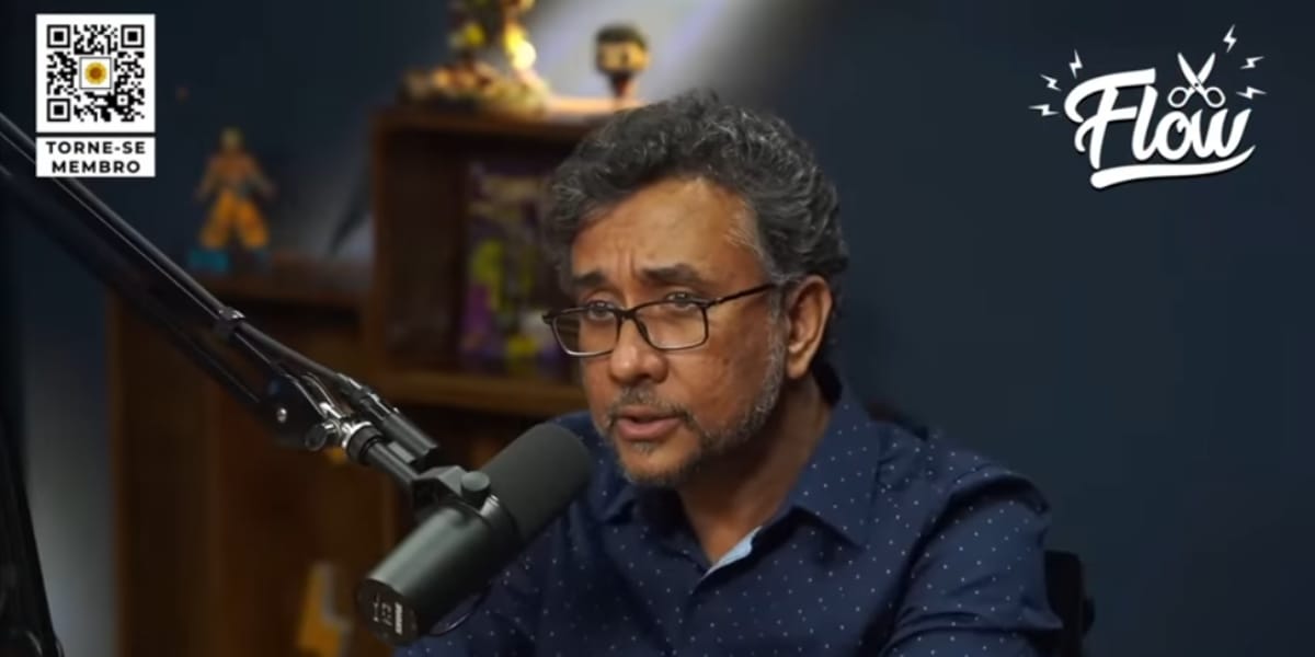 Paulinho Gogó no Flow (Reprodução: YouTube)