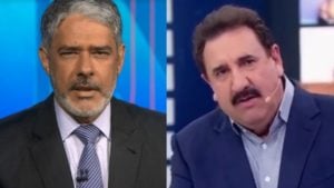 Ratinho é desmascarado no Jornal Nacional (Foto: Reprodução/Montagem)