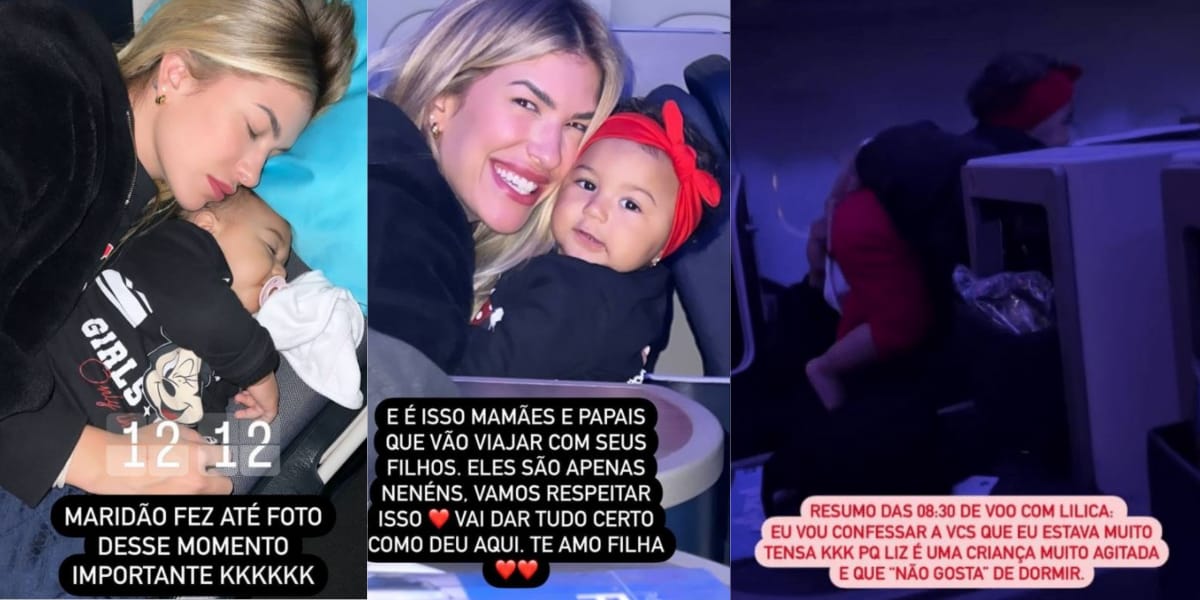 Lore Improta relata viagem com a filha (Reprodução: Instagram)