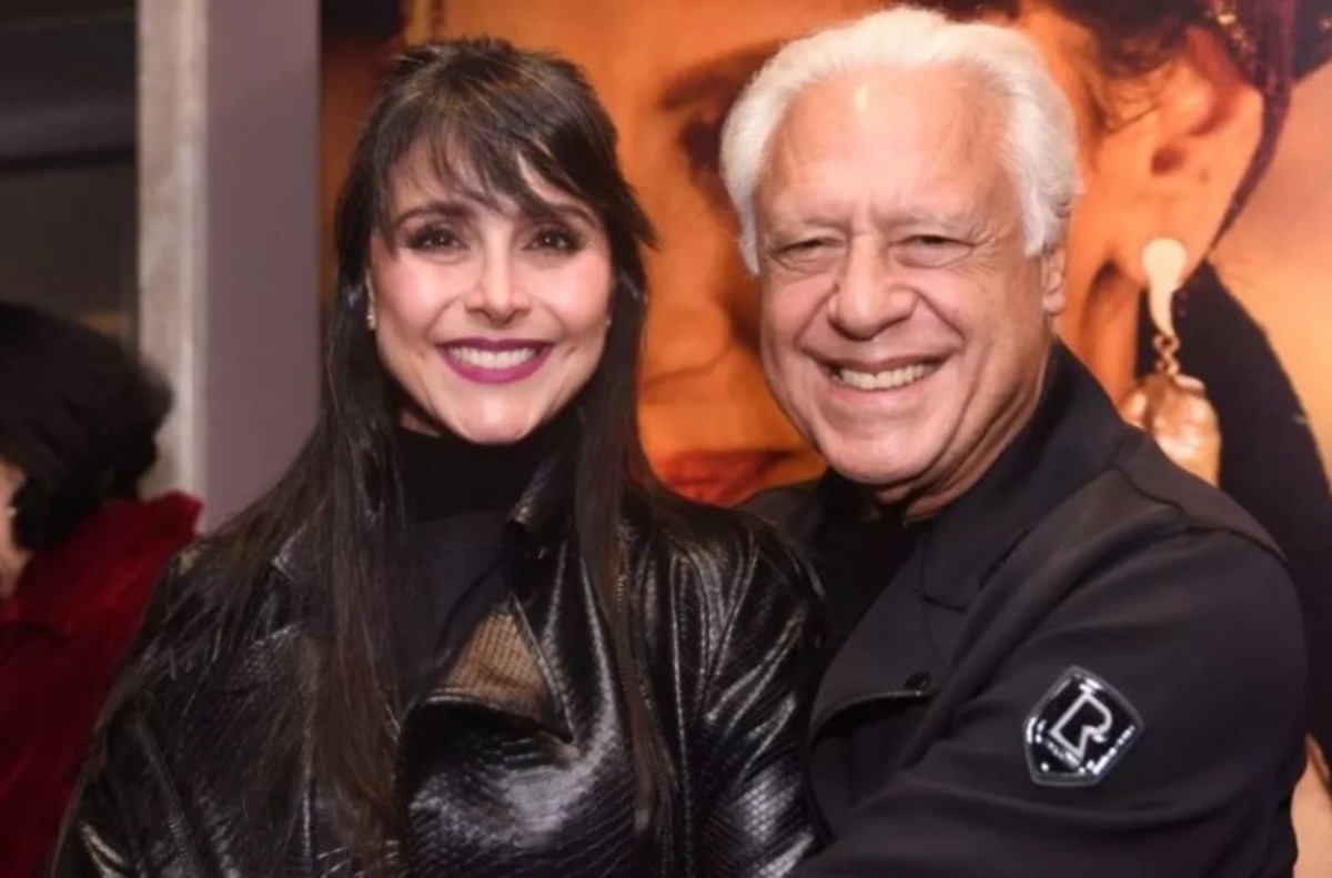 Antônio Fagundes e a esposa, Alexandra Martins (Foto: Reprtodução)