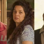 Alcides (Juliano Cazarré) se meterá em enrascada ao usar Bruaca (IsabelTeixeira) como isca em Pantanal (Foto: Reprodução / Globo)