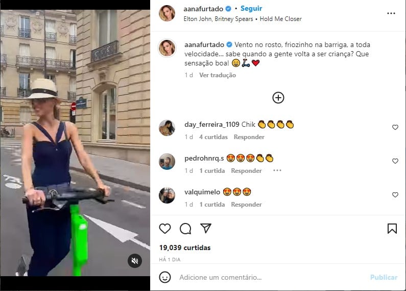 Ana Furtado revela o que viveu nas ruas fora do país - Foto: Reprodução
