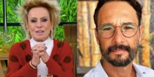 Ana Maria e Rodrigo Santoro (Reprodução)