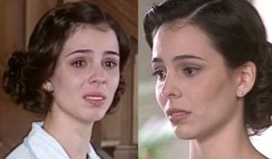 O Cravo e a Rosa - Sofredora, Candoca (Miriam Freeland) carrega fardo cruel e tem final de dar pena na trama em reprise na Globo (Foto: Reprodução / Globo)