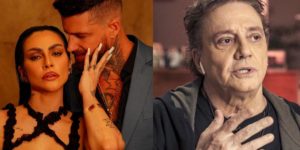 Cleo, Leandro D'Lucca e Fábio Jr (Reprodução)