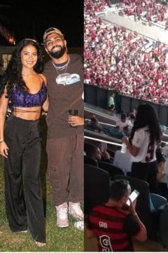 Muda de Pantanal está vivendo romance com Gabriel Barbosa (Foto: Reprodução)