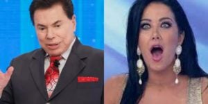 Silvio Santos e Helen Ganzarolli (Reprodução)