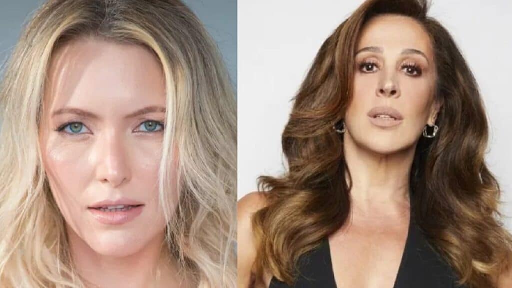 Karin Roepke e Claudia Raia (Imagem: Montagem)