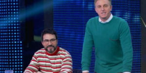 Padre Fábio de Melo foi sincero demais ao falar com Luciano Huck (Foto: Reprodução)