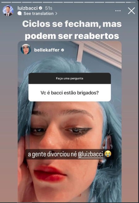 Luiz Bacci tem relação com famosa exposta - Foto: Reprodução