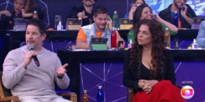 Murilo Benício e Isabel Teixeira no Altas Horas - Foto: Reprodução