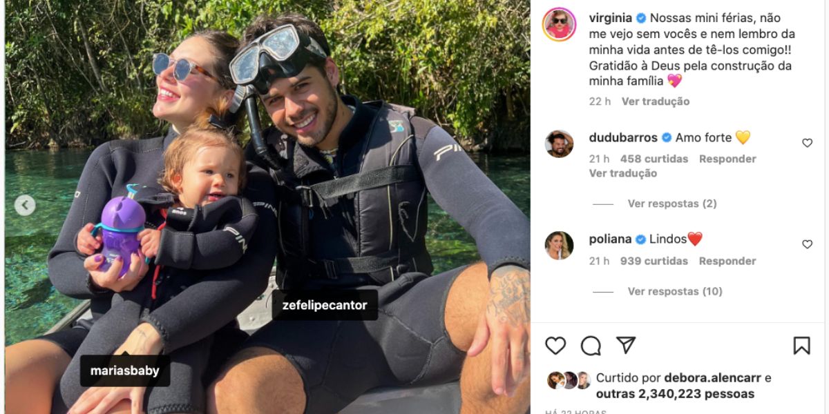 Virgínia Fonseca e Zé Felipe (Reprodução)