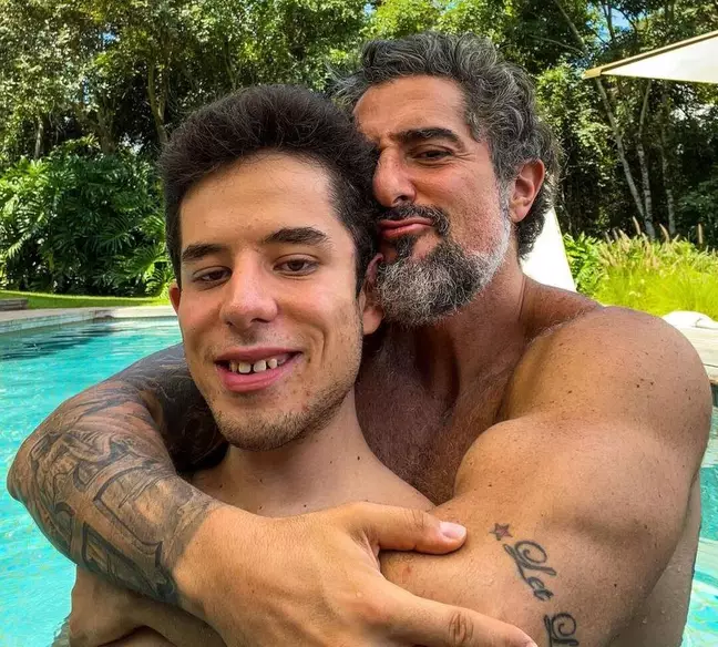 Apresentador Marcos Mion e seu filho Romeo - Foto: Reprodução Instagram