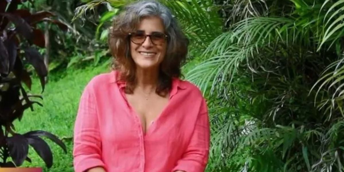 A atriz Lúcia Veríssimo