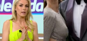 Ana Hickmann se chocou ao noticiar possível crise no casamento de dois famosos durante o Hoje Em Dia- Foto: Montagem/TV Foco