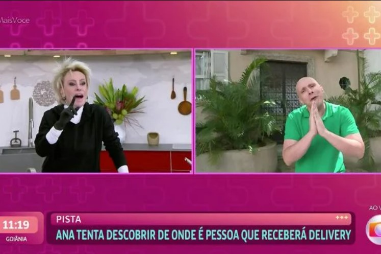 Ana Maria Braga deu uma bronca em Ivo Madóglio ao descobrir que estava sendo enganada Ana Maria Braga deu uma bronca em Ivo Madóglio ao descobrir que estava sendo enganada