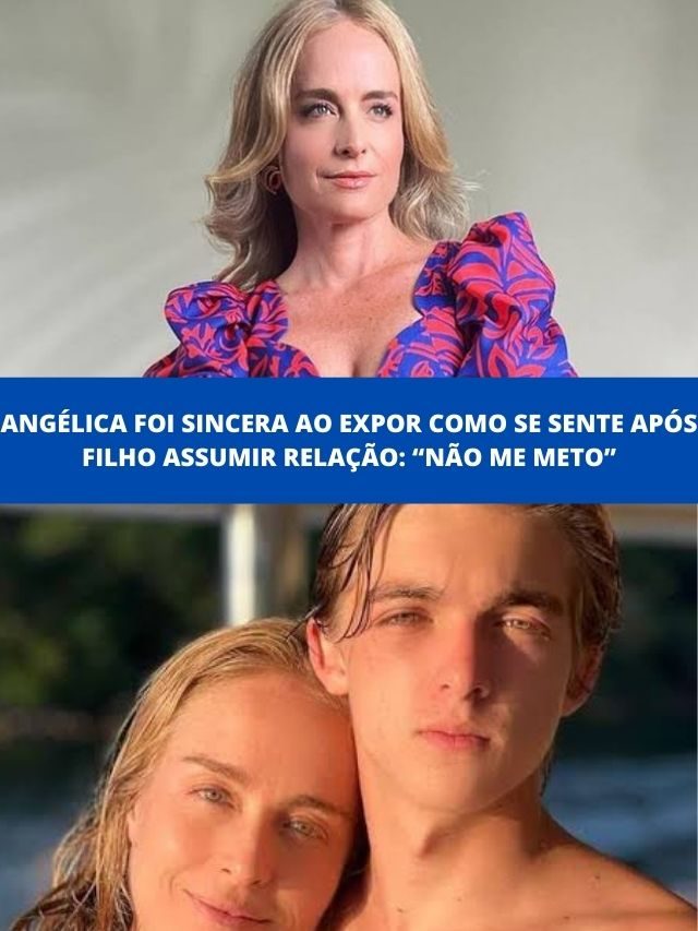 Angélica foi sincera ao expor como se sente após filho assumir relação