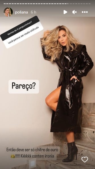 Poliana Rocha fala sobre traição e dá recado na lata - Foto: Reprodução