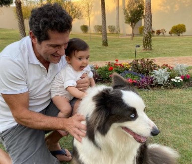 Cantor Daniel e Olívia, sua filha caçula - Foto: Instagram