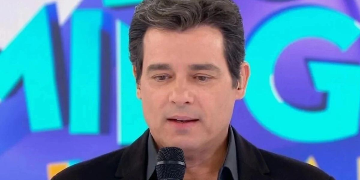 Apresentador do SBT, Celso Portiolli, após cirurgia devido a um câncer, inicia tratamento especial - Reprodução