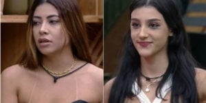 Ingrid Ohara e Bia Miranda tretaram em A Fazenda 14 (Imagem: Montagem)