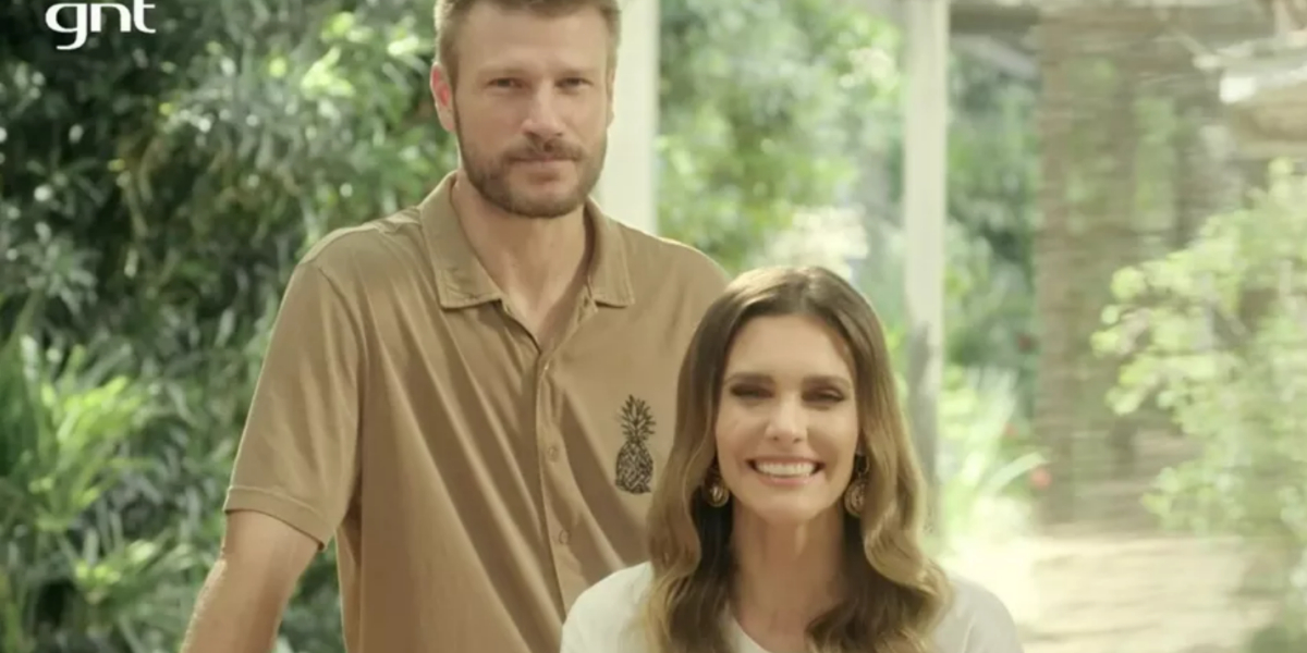 Rodrigo Hilbert e Fernanda Lima já se separaram (Foto: Reprodução/GNT)