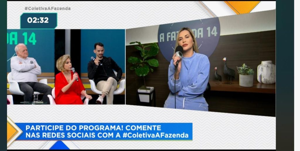 Deolane Bezerra respondeu sobre as investigações da polícia na coletiva de A Fazenda no Hoje Em Dia