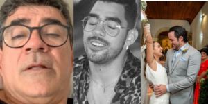 Pai de Gabriel Diniz rompe o silêncio e fala pela 1º vez, após ver ex-noiva do cantor se casar com empresário - Reprodução