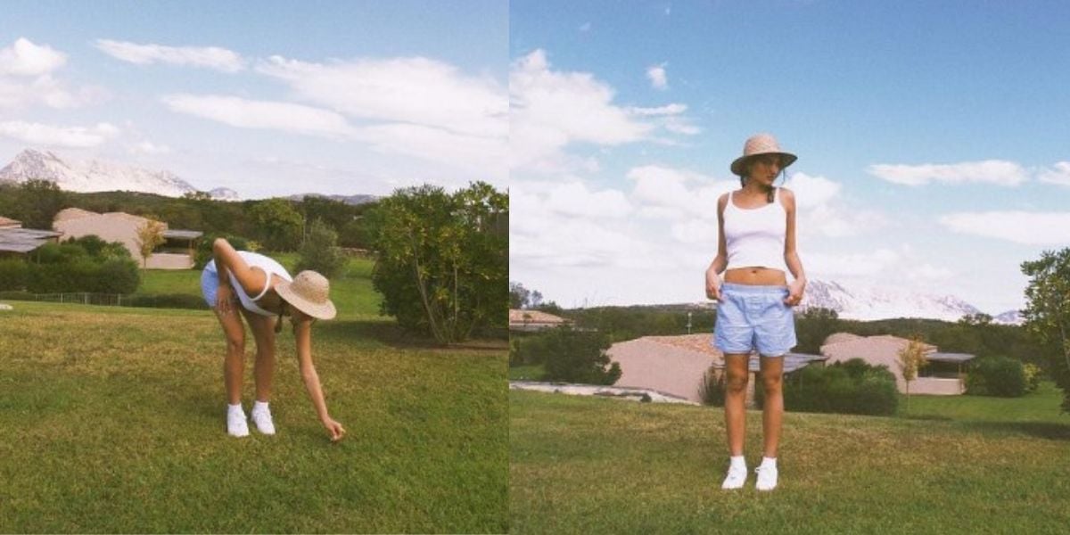 Esposa de João Figueiredo, Sasha Meneghel abre mão de sutiã em fotos e deixa os seguidores encantados com beleza  - Foto: Reprodução Instagram