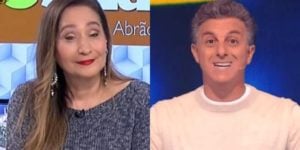 Sonia Abrão e Luciano Huck (Reproduções)