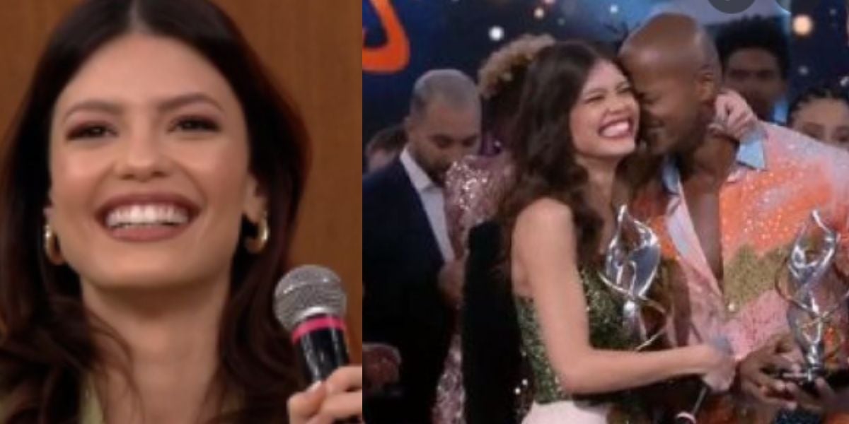 Atriz da Globo, Vitória Strada, mostra a noiva após assumir tudo no Domingão com Huck  (Foto: Reprodução)