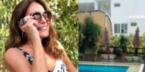 Susana Vieira mora em mansão absurda de R$ 10 milhões dentro da floresta e com piscina enorme; veja fotos - Foto: Reprodução