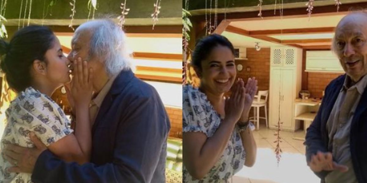 O artista Erasmo Carlos e Fernanda, sua esposa (Foto: reprodução)