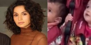 Nanda Costa exibe foto rara das filhas gêmeas que, para muitos, são as crianças mais lindas do Brasil   - Reprodução