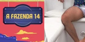 Colunista da Sonia Abrão que está na Fazenda 14, teve nude vazado e fotos provam dote avantajado - Foto; Reprodução