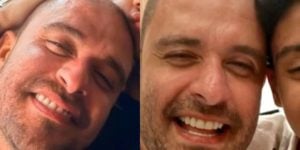 Diogo Nogueira divulga foto rara com filho de 15 anos e Brasil se choca com beleza: 