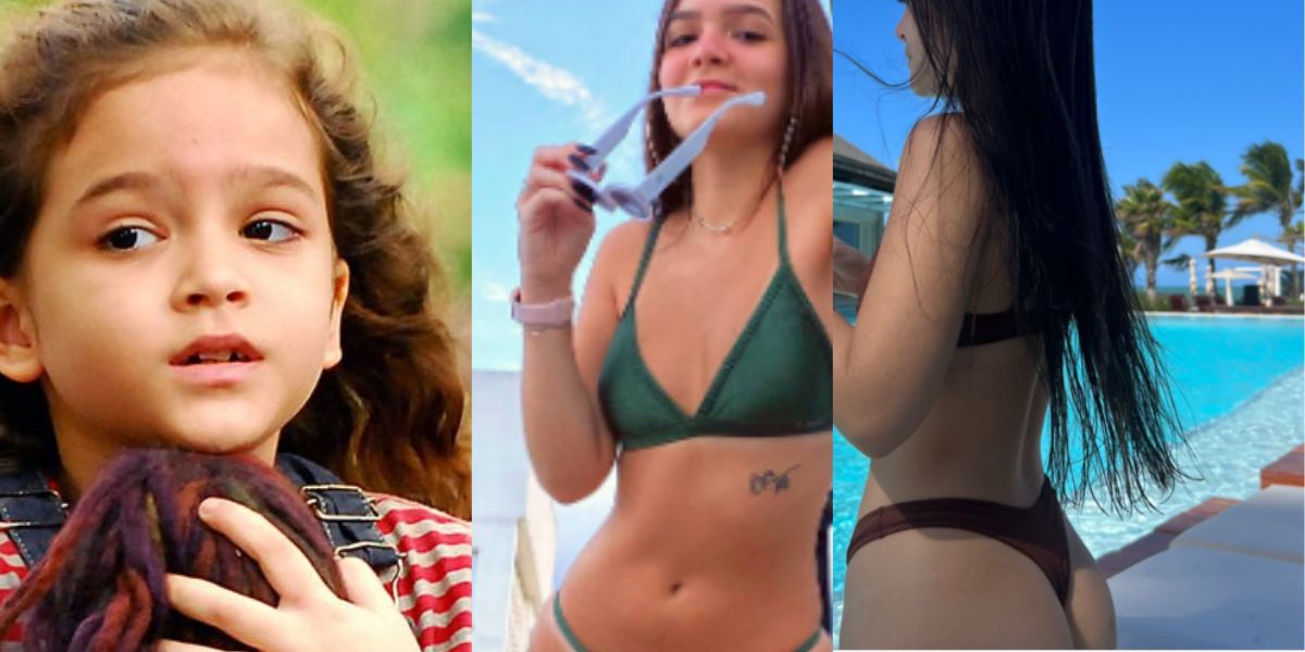 Lembra dela? Nina de Avenida Brasil cresceu, hoje é maior de idade e não esconde corpão em fotos sensuais