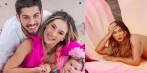 Virgínia Fonseca posa seminua para exibir barrigão de grávida e se declara a filha: 