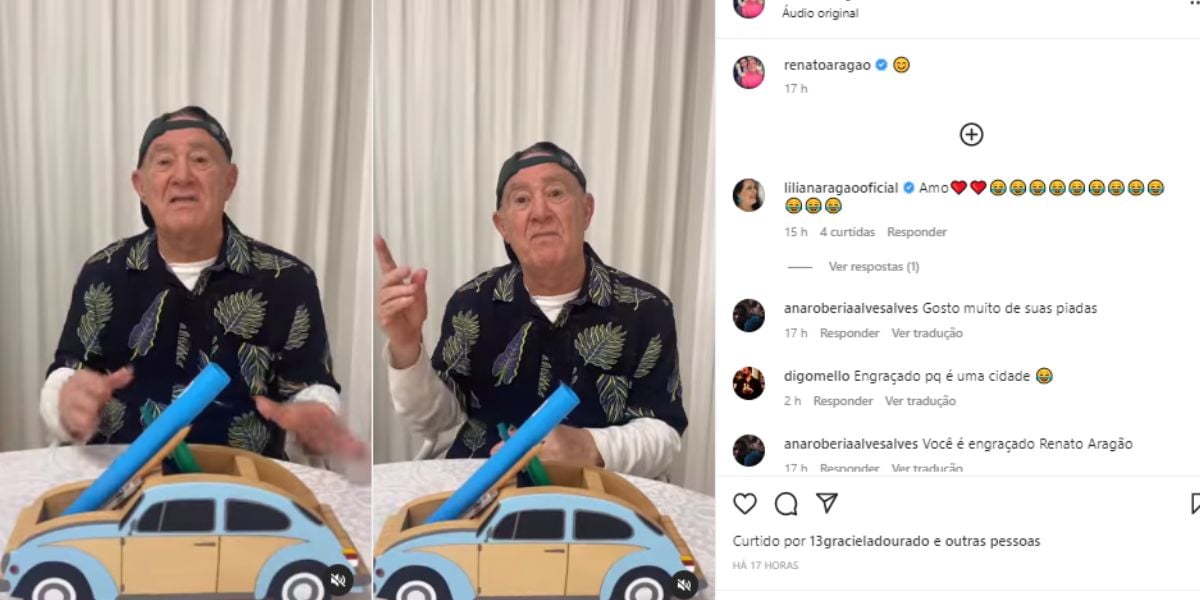 Renato Aragão, o eterno Didi das tardes da Globo,  surge em vídeo raro e diverte internautas